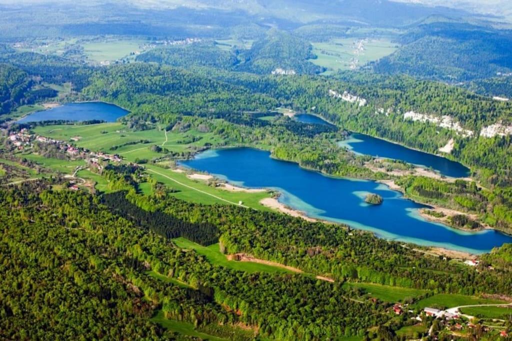 Gite Jura Mina Chalet Au Milieu De La Nature Βίλα Ney Εξωτερικό φωτογραφία